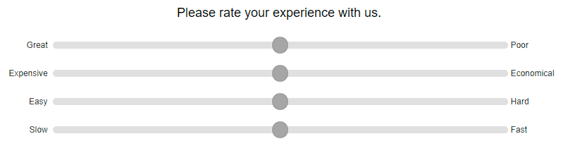 Bipolar Slider